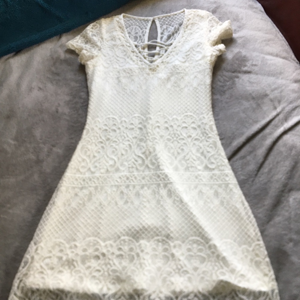 White dress